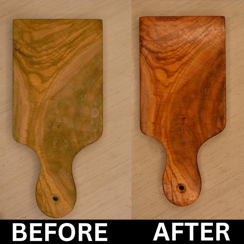 The Live Edge زيت معدني لوحات التقطيع وسطح العمل 3 أونصات زيت معدني غذائي لوحات التقطيع وأدوات الطهي | زيت لوحات التقطيع الخشبية غذائي - Image 4